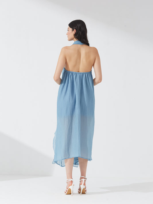 Seoul Breeze Halter Dress