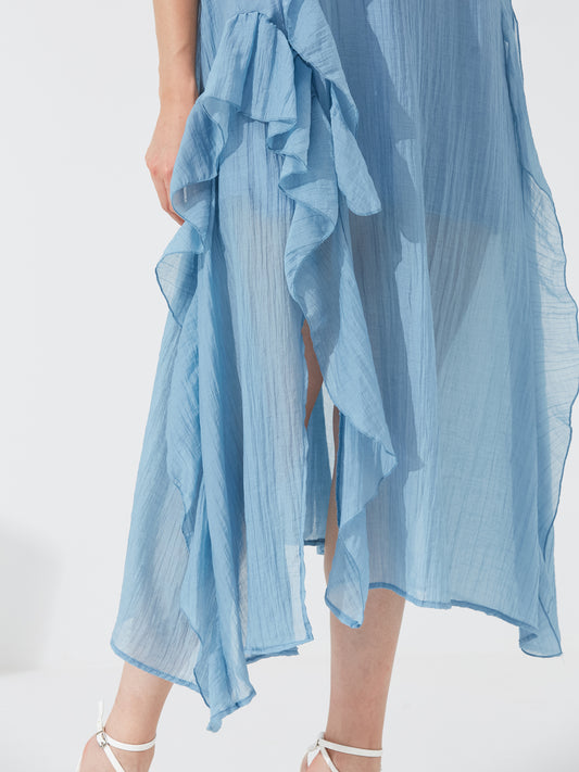 Seoul Breeze Halter Dress