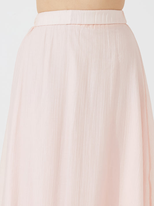 Peach Ruffle Tiered Co-ord Set