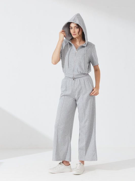 Light Grey Lounge Co-ord with Hoodie (SET of 3)