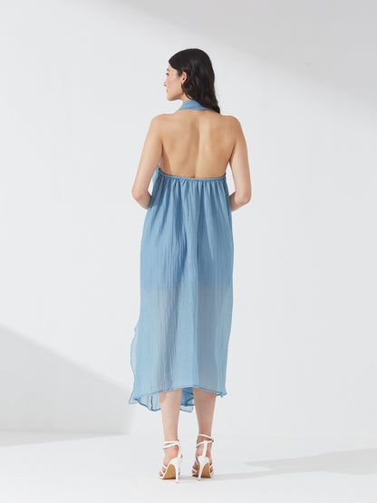 Seoul Breeze Halter Dress