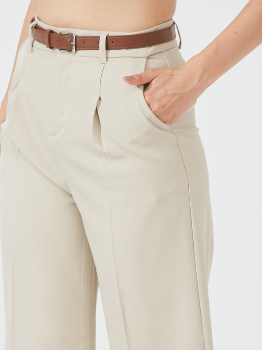 Tailored Pants with belt