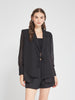 Sheer Organza Blazer