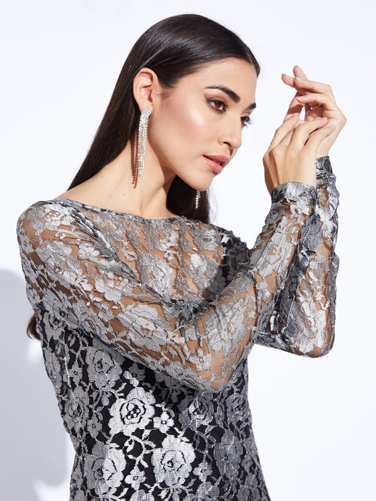 Silver Whisper Top