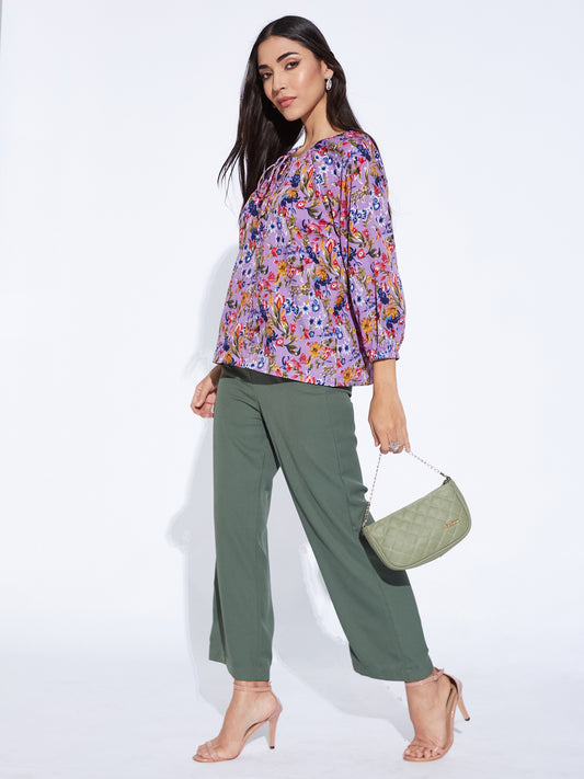 Lila Top
