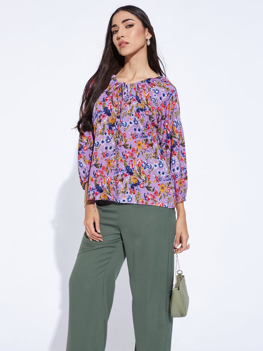 Lila Top