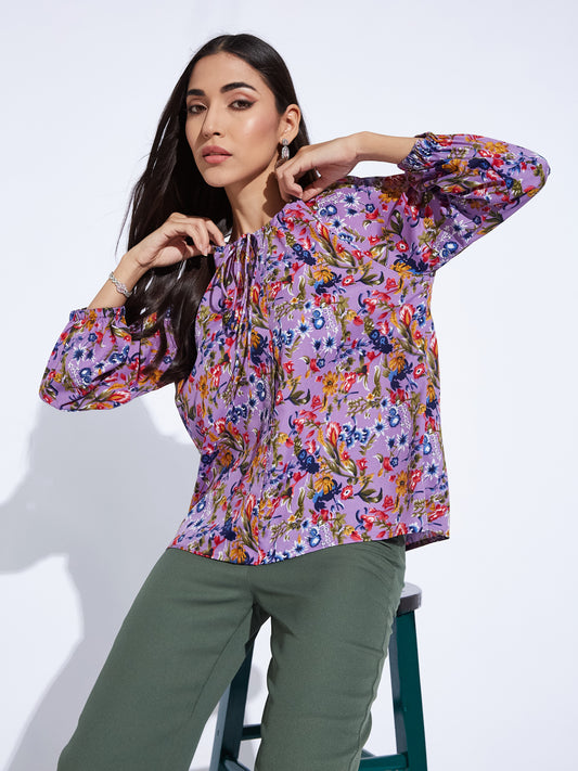 Lila Top
