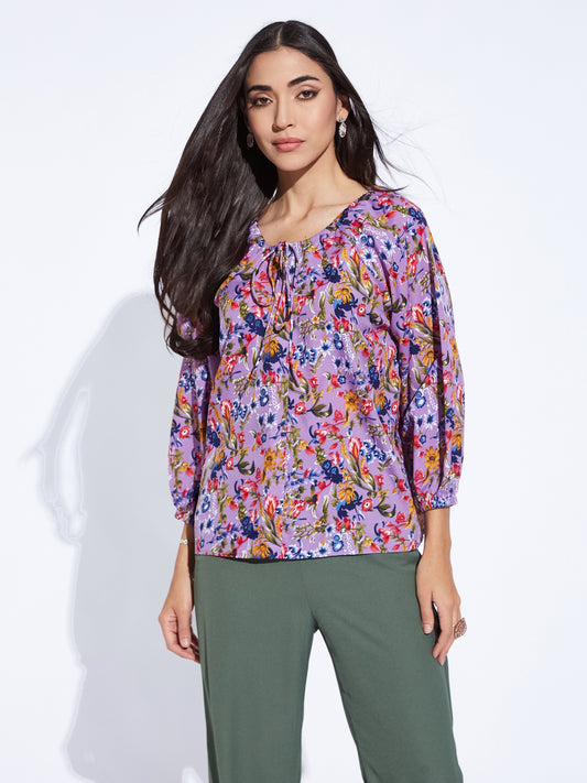 Lila Top