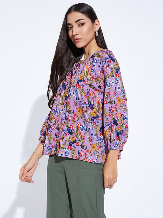 Lila Top
