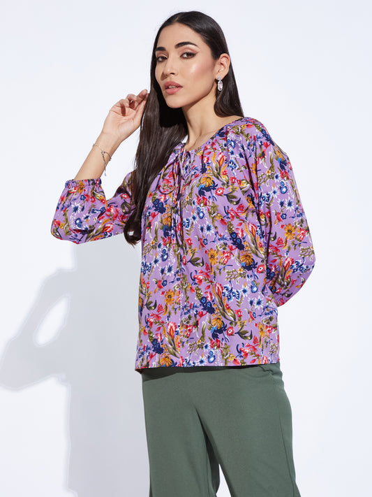 Lila Top