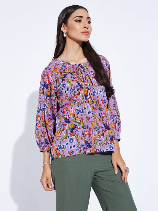 Lila Top