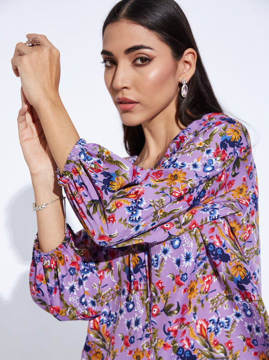 Lila Top