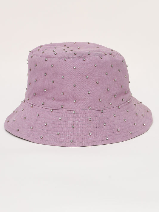 Chic Crystal Bucket Hat