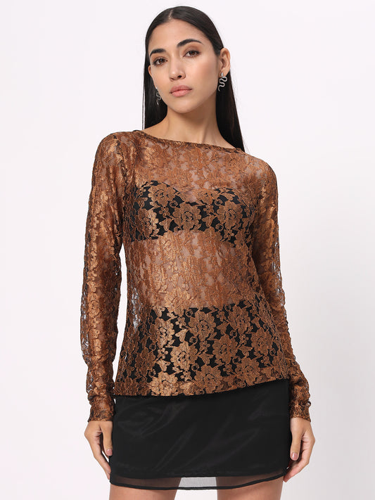 Golden Whisper Top