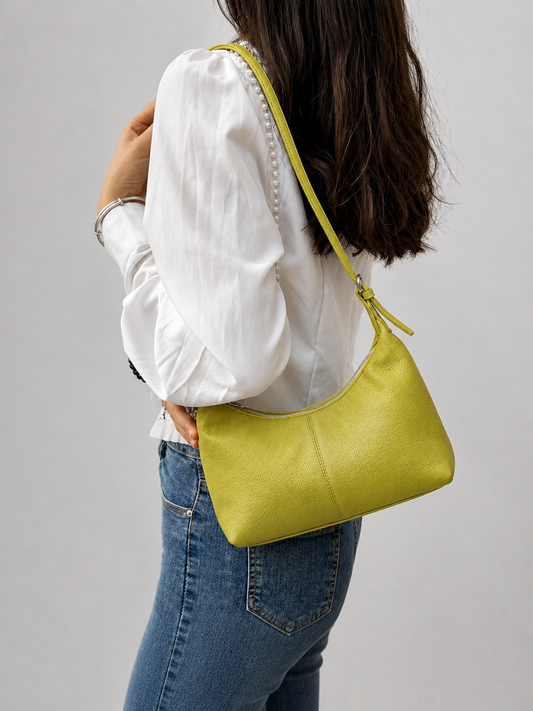 Lime Luxe Shoulder Bag – Trendy Everyday Carry