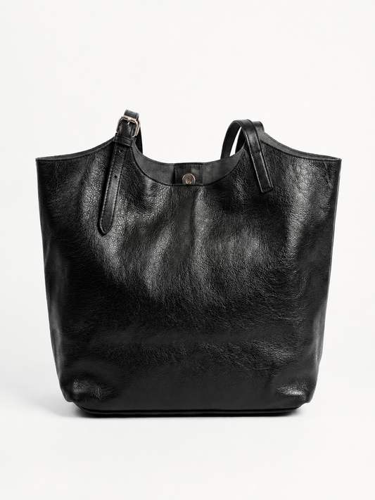 Midnight Black Tote Bag – Everyday Luxury Carry