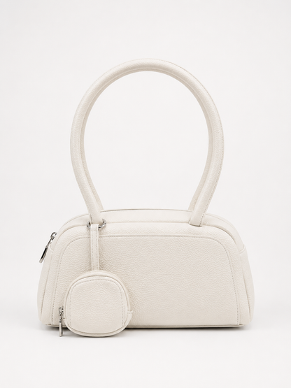 Elegant White Mini Shoulder Bag