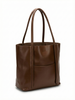 Classic Brown Leather Tote Bag