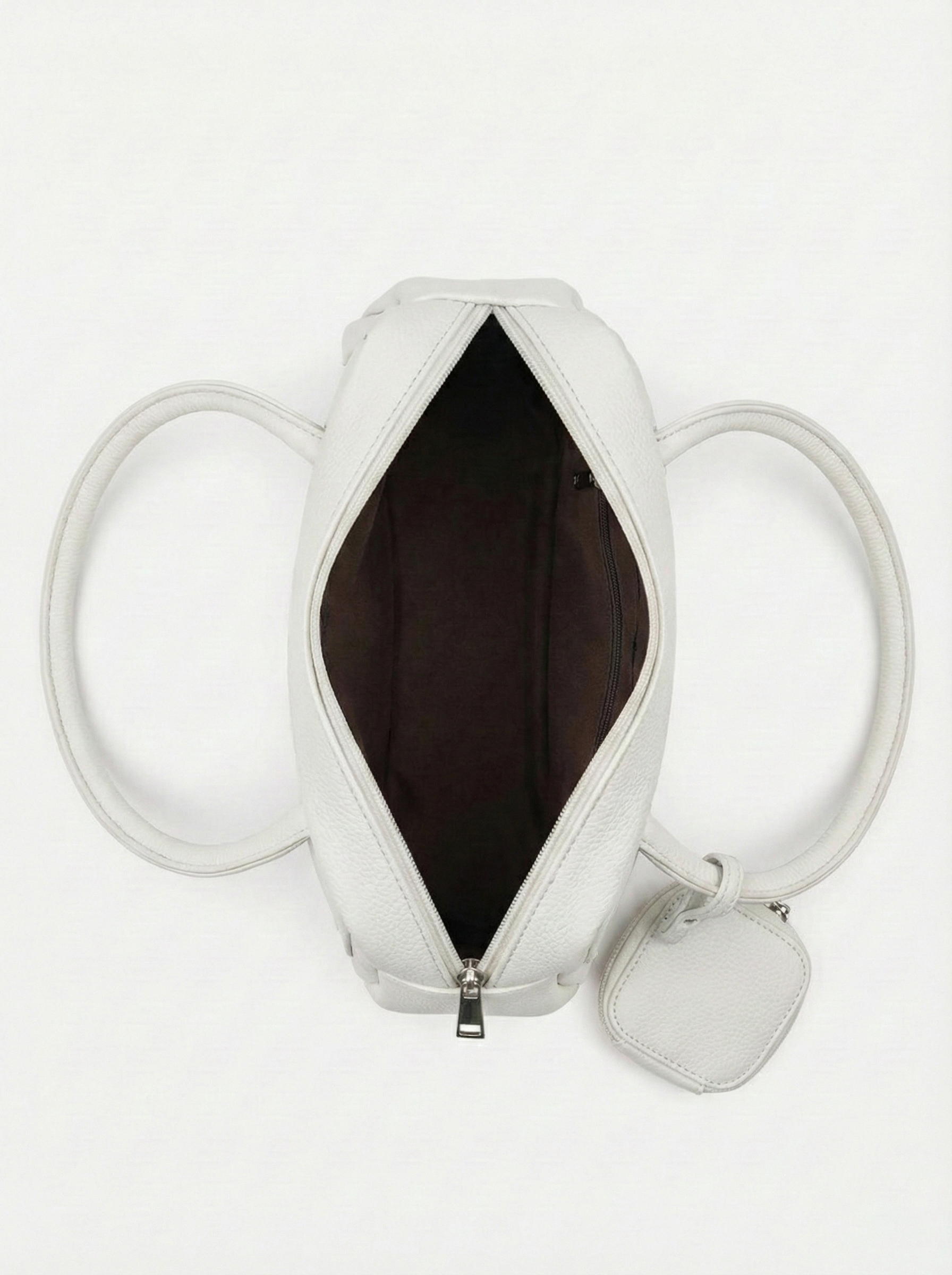 Elegant White Mini Shoulder Bag