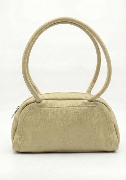 Elegant Beige Mini Shoulder Bag