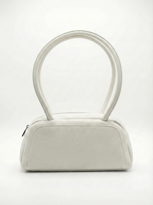 Elegant White Mini Shoulder Bag