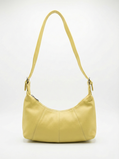 Butter Yellow Shoulder Bag – Soft Chic Everyday Style