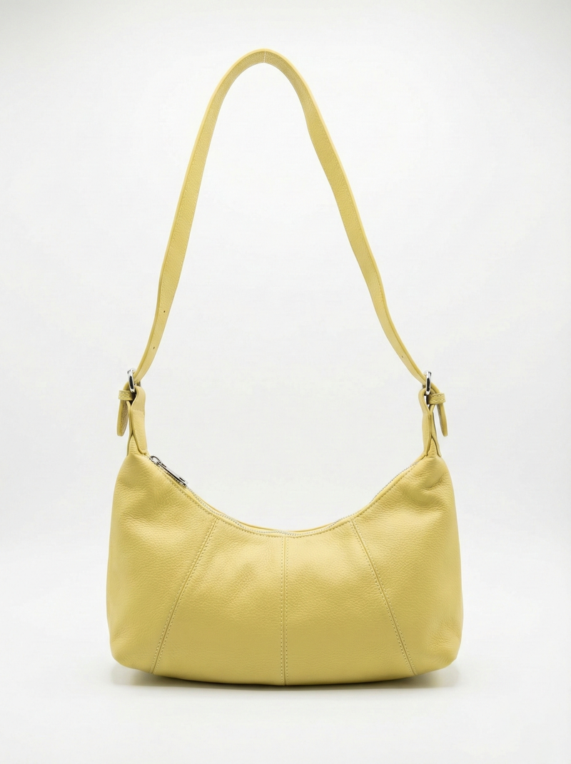 Butter Yellow Shoulder Bag – Soft Chic Everyday Style