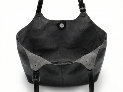 Midnight Black Tote Bag – Everyday Luxury Carry