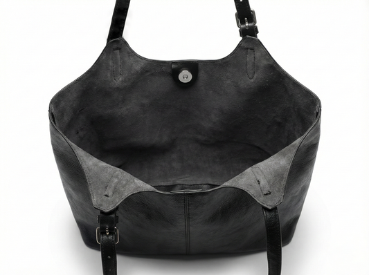 Midnight Black Tote Bag – Everyday Luxury Carry
