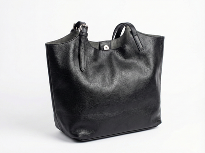 Midnight Black Tote Bag – Everyday Luxury Carry