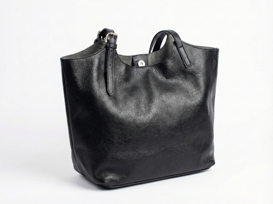 Midnight Black Tote Bag – Everyday Luxury Carry