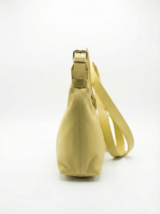 Butter Yellow Shoulder Bag – Soft Chic Everyday Style