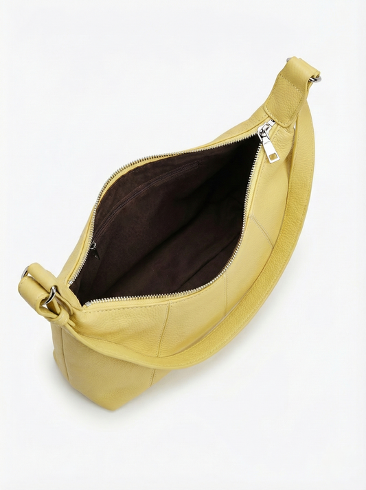 Butter Yellow Shoulder Bag – Soft Chic Everyday Style
