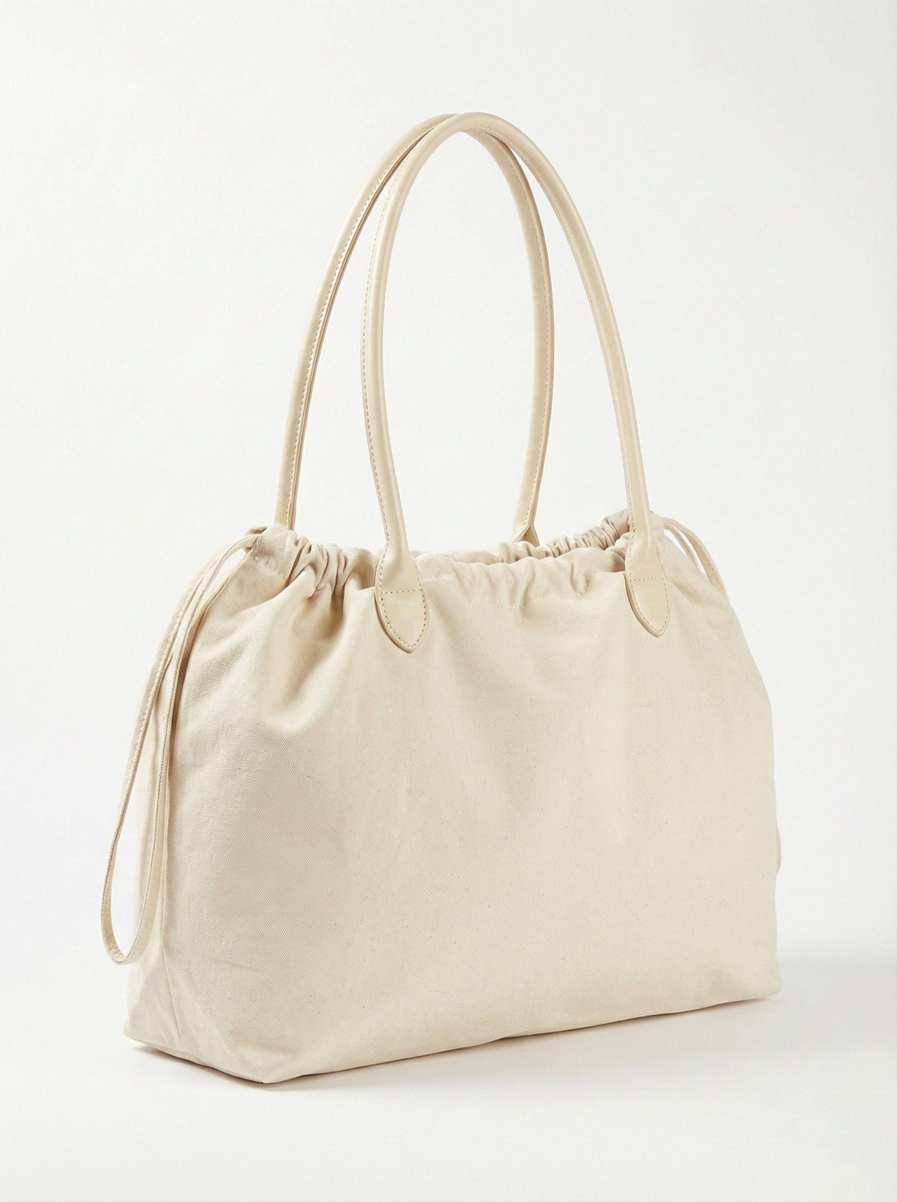 Minimalist Drawstring Tote Bag