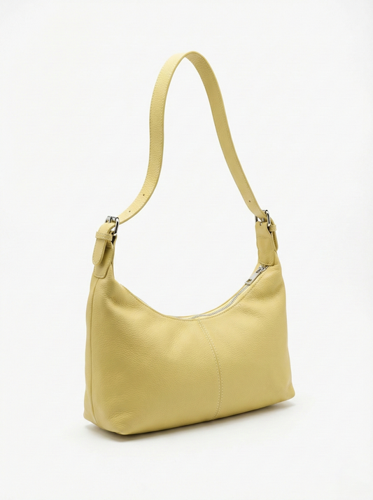 Butter Yellow Shoulder Bag – Soft Chic Everyday Style