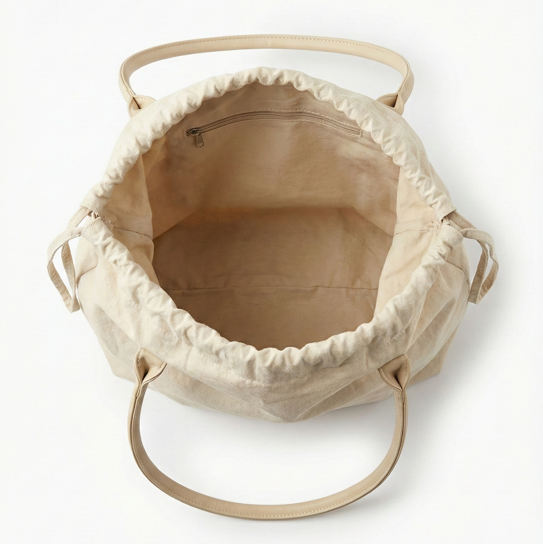 Minimalist Drawstring Tote Bag